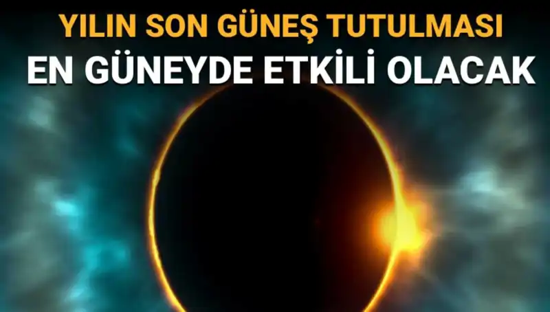 Eylül'deki Güneş Tutulması: Ay, Güneş'in Yüzde 85'ini Örtüyor