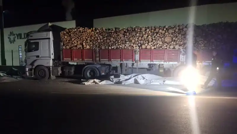 Brandayı Toplayan TIR Sürücüsüne Otomobil Çarpması: Kaza Anı ve Ayrıntılar