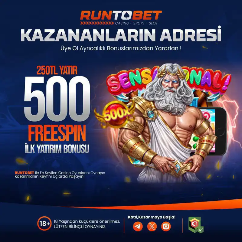 Runtobet ile Kazanç Kapılarını Aralayın: Şansın Sizi Bekliyor!