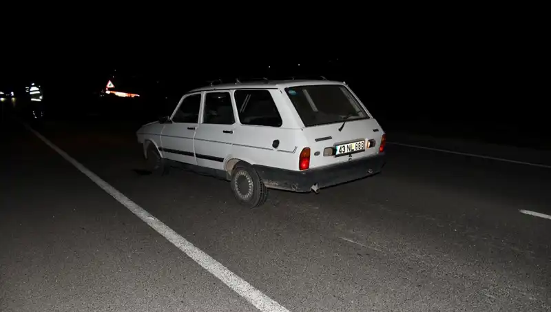 Kütahya'da Otomobil Kazası: Yaya Hayatını Kaybetti