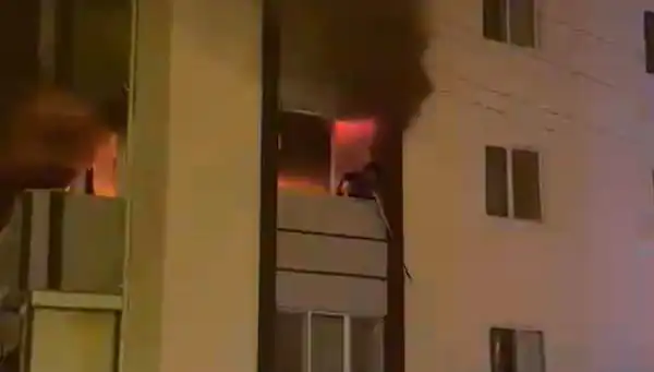 5 Katlı Binada Yangın korkunç son: Karı-koca Hayatını Kaybetti