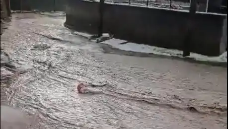 Sivas’ta Sağanak Yağış ve Dolu Felakete Yol Açtı!