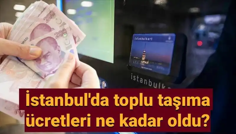 İstanbul'da Toplu Taşıma Ücretlerine Yeni Zam: Ne Kadar Oldu?