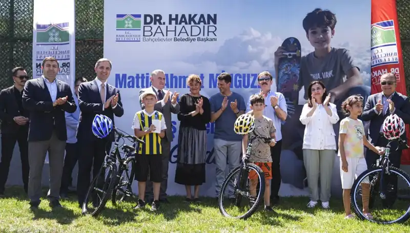 Bahçelievler'de Gençler İçin Yeni Bir Mekan: Mattia Ahmet Minguzzi Skate Parkı Açıldı!