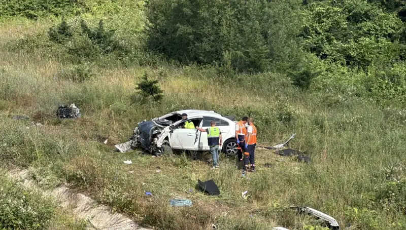 Kuzey Marmara Otoyolu'nda Meydana Gelen Devrilme Kazası: Can Kaybı Var mı?