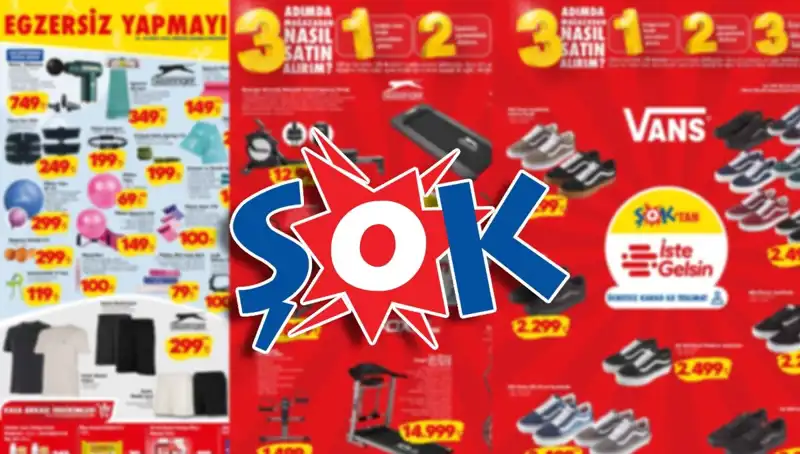 3-6 Mayıs ŞOK Aktüel Kataloğu: Spor ve Sağlık Ürünlerinde Kaçırılmayacak Fırsatlar!