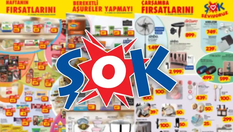 ŞOK Marketler'de Bu Hafta Yaz İhtiyaçları Bir Arada!
