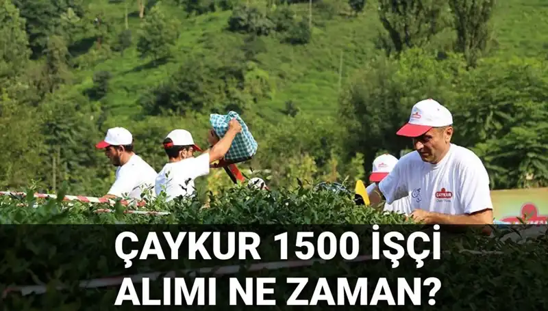 ÇAYKUR İşçi Alımında Kura Çekimi Tarihleri Belli Oldu!