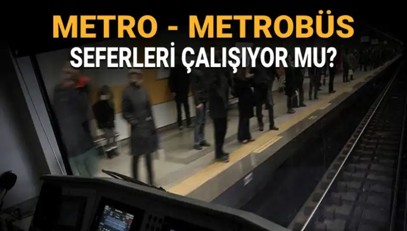 İstanbul Metrobüs ve Metro Durumu: Bugün Çalışıyor mu, Grev İhtimali Var mı?