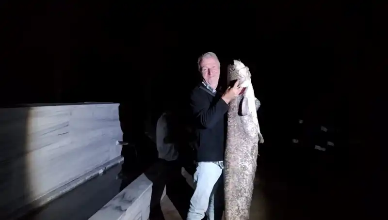 Barajda Oltasına Takılan Balık: Tam 40 Kilo Ağırlığında Bir Hedef!